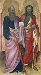 Die Apostel Paulus und Johannes der Täufer